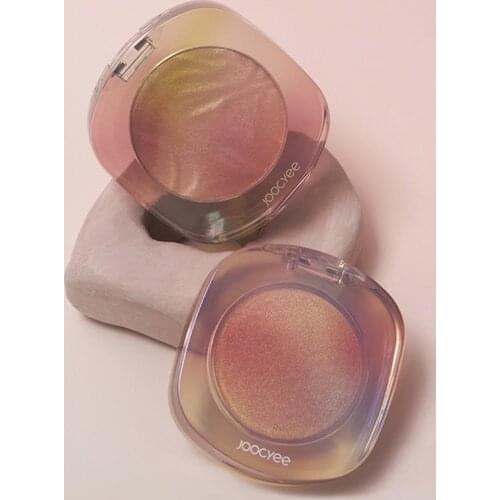 Joocyee Shell Diamond Silk Highlight Natural Three-dimensional Pearl Shining Brighten Skin Baked Powder Gel Highlighter Cosmetic