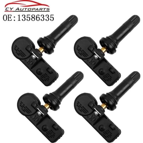 4PCS Tire Pressure Sensor 13586335 13581558 25920615 25799331 For GMC Chevy Cadillac Chevrolet Truck Yukon Suburban Sierra