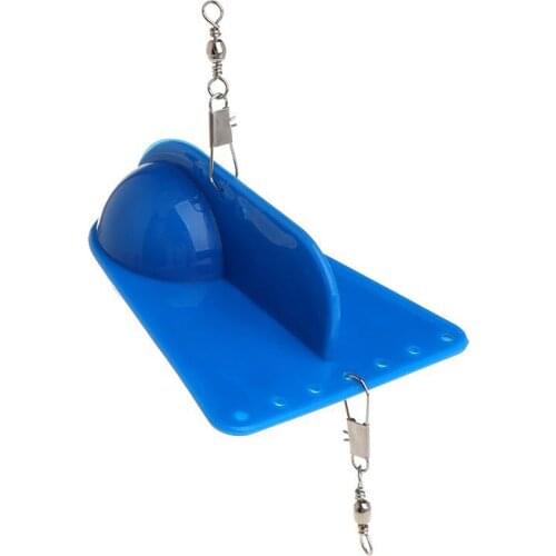 Diving Board Fishing Trolling Adjustable Weight Deep Artificial Bait Diver Plate