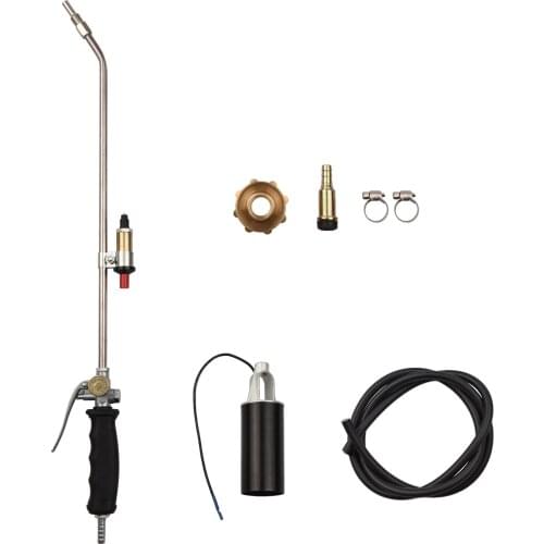 Propane Torch Weed Burner with Electronic Ignition Switch 6.6ft Hose for Ice Snow Melting Lawn Garden Farm Construction Welding