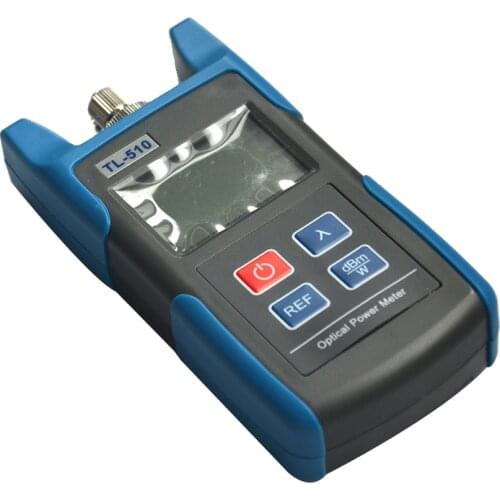 Hot Sale High Precision Fiber Optic Power Meter with FC SC (ST LC ) Connector TL510 -70 to +10dBm Portable Optical Cable Tester