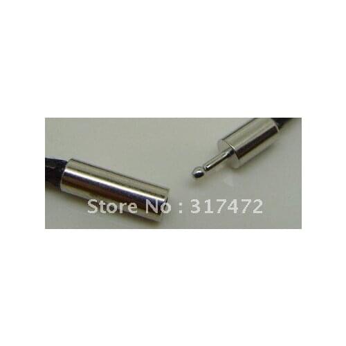 6mm leather cord Bayonet Clasps 100pcs/lot