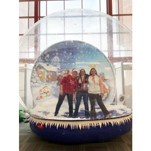Inflatable Snow Globe For Christmas Decorations,Bubble Photo Booth Dome Tent Free Shipping