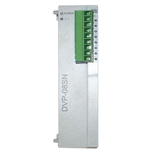 DVP08SN11R Original Brand New Delta S Series PLC Digital Module DO 8 Relay 1 Year Warranty