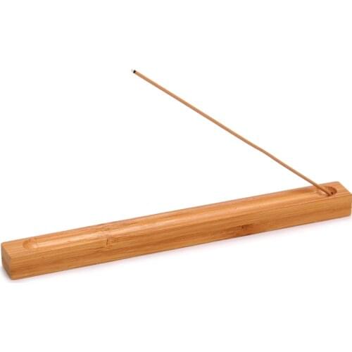 Censer Incense Burner Wood Handmade Sticks Holder Santal Natural Bamboo Creative Incense Holder Smell Removing Free Shipping