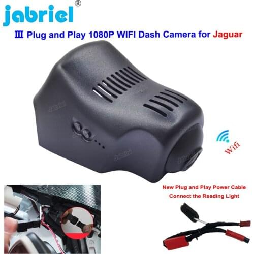 Plug and Play 1080P Hidden Wifi Car Dvr Dash Cam Camera For Jaguar XJ XJR 2016 2017 for Jaguar F-Type 2014 2015 2016 2017 2018