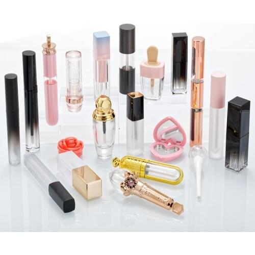 10ml empty lip gloss tubes clear lip gloss tube lipstick lip blam lipgloss containers Bulk cosmetic containers Refillable Bottle