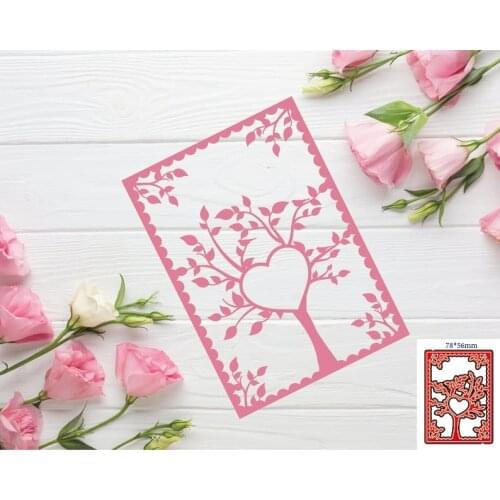 Christmas Box Tree Door Metal Cutting Dies Mold Stencil Template for DIY Scrapbooking Paper Album Photo Card Making Dies Cut Die