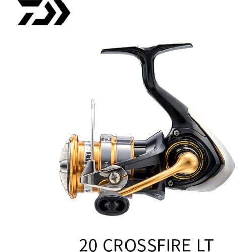 20 Daiwa Reel CROSSFIRE LT 2500 3000-C 4000-CXH 5000-C 6000-H 3BBS Inshore Jigging Power Gear Pesca Fishing Spinning Reel