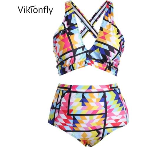 Vikionfly Large Two-piece Swimwear