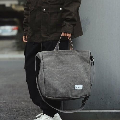 Vintage Men Messenger Bags Mens Fashion Travel Shoulder Bags Female Canvas Youth Men Student Crossbody Bag Handbag