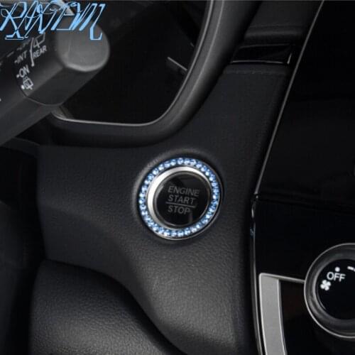 Car Ignition Key Switch Ring Decoration Cover For Renault Koleos Clio Scenic Megane Duster Sandero Captur Twingo