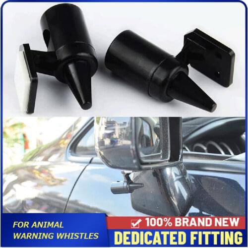 1Pcs Automotive Animal Warning Whistles Deer Alarm Device Car Ultrasonic Animal Repeller Warning Sticker Car Styling