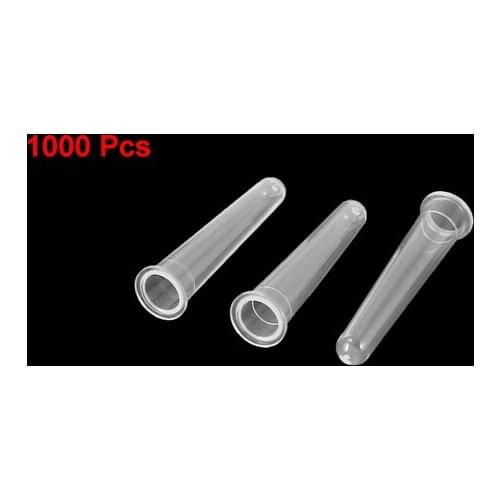 1000Pcs Laboratory Autosampler Vial 250uL Polypropylene Inserts Clear