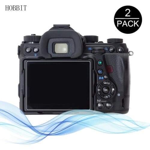 2Pcs For Pentax K1 K-1 Mark II KP K-S2 K-70 KS2 K70 K-3 K3 K-5 K-5IIs K-01 K-S1 Q10 645Z Camera Protective Film Tempered Glass
