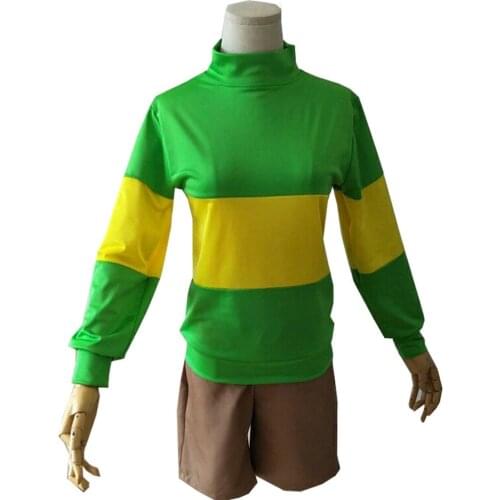 2018 Undertale Chara Frisk Cosplay Costume