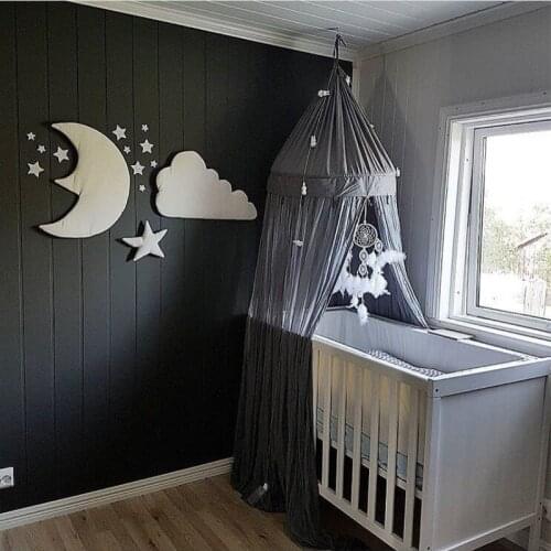 3pcs/set Ins 3D Moon Cloud Star Wall Stickers Nordic Style Children Room Decorations Baby Bed Tent Hanging Ornament Photo Props