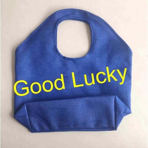 50pcs/lot free shipping 3 colors mixed fashion promotion jute bag shopping tote packing bag