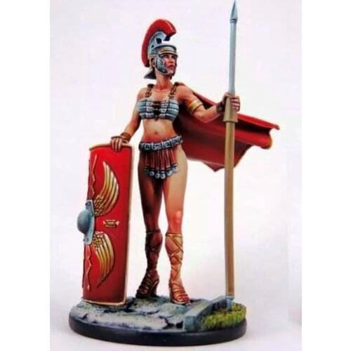 54mm Roman woman warrior historical figure GK figure unassembled unpainted