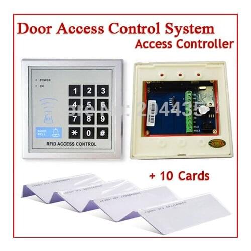 5YOA Security RFID Proximity Entry Door Lock Access Control System Quality 5YOA + 10 RFID Card