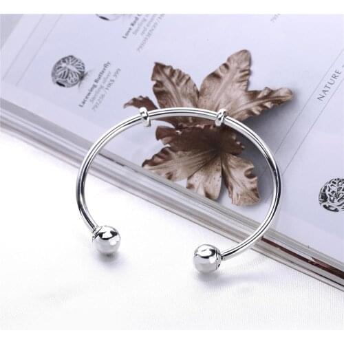 Ajax 100% 925 Pure Silver High Quality Classic Bracelet Logo Gift Preferred Manufacturers Wholesale