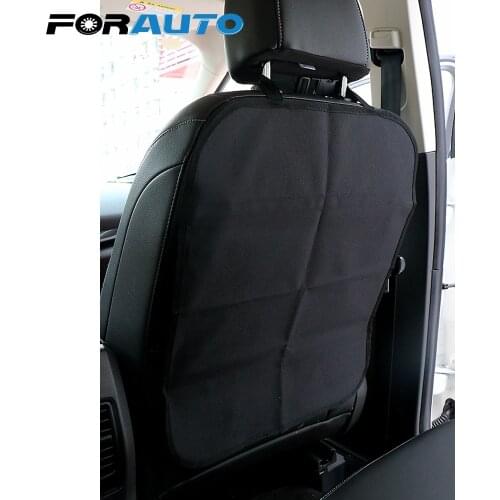 FORAUTO Car Seat Back Cover Protection from Children Baby Kicking Auto Seats Covers Protectors Protect from Mud Dirt