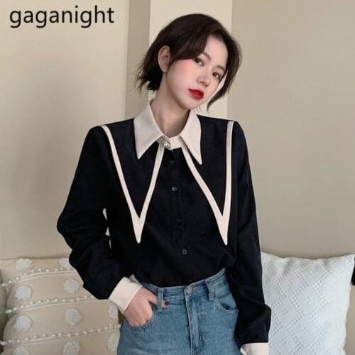 Gaganight Womens Black Shirts