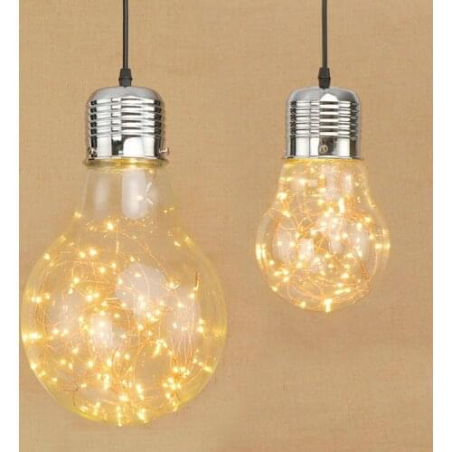 Personality aisle corridors American retro restaurant coffee shop decoration glass chandelier romantic warmth