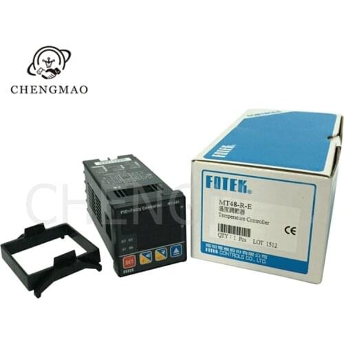 MT48-V-E/ MT48-R-E/ MT48-V-E Fotek Microcomputer Temperature Controller 90-265VAC Relay Output Intelligent Pid