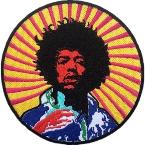 Custom embroidered Patches Film Star Singer Celebrity Memorial Activities Iron on patch badge can be customized with your logo