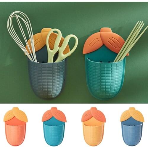 Wall Mounted Storage Box Remote Control Storage Organizer Case for Air Conditioner TV Mobile Phone Plug Holder Stand MAZI888