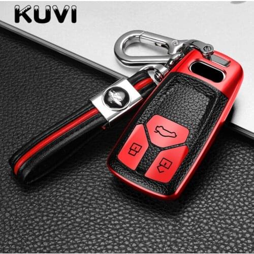 New hot sale Car Styling Soft tpu Cover Case For Audi A4 New A4L A5 A6L QT S5 S7 Q7 TTS Auto Protection Key Shell Accessories