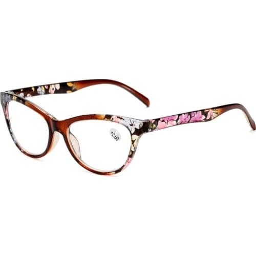 Unisex Fashion Reading Glasses Diopter +1.0 +1.5 +2.0 +2.5 +3.0 +3.5 +4.0 Retro Business Hyperopia Prescription Eyeglasses