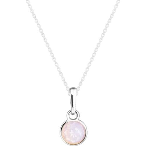 Fits Pandora Bracelets October Droplet Silver Beads 100% 925 Sterling Silver Charms DIY Jewelry 09506-10