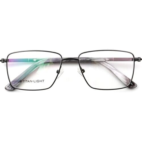 Middle-Aged Business Full Frame Mens Office Spectacle Frame with Myopic Anti Blue-Ray Glasses