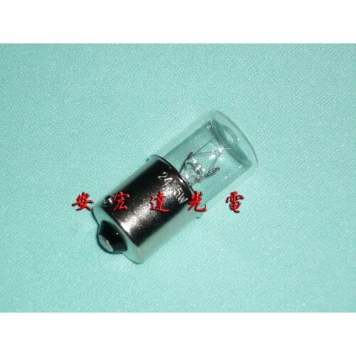 Sale Direct Selling Transparent Tungsten Halogen Lamp Indicator Light Indicator Bulb 24v5w Single Contact Socket