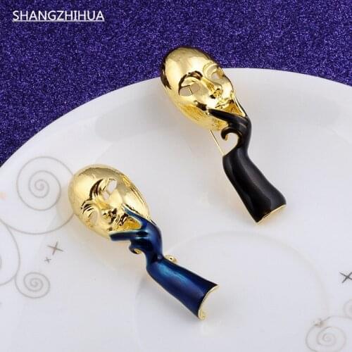 SHANGZHIHUA Gold Brooches For Clothes