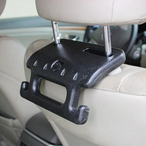 Foldable Car Seat Hook Durable Car Headrest Hanger Heavy Duty Car Seatback Coat Hook for Shopping Bag Storage Bag Hook