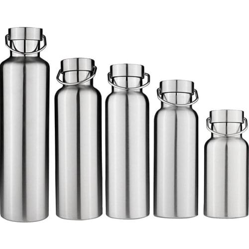 300/500/650/700/1000ml Stainless Steel Double Wall Vacuum Jug Insulated Water Bottles Coffee Kettle Travel Drink Vacuum Flasks
