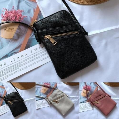 Zipper Closure All-match Mini Multi Pocket Phone Shoulder Bag Fashion Accessories Crossbody Bag Ladies Mini Messenger Purse