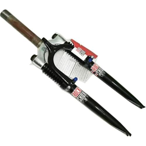 Cool price original 26 inch Rock shok 28.6mm riser mountain bike ultra-light V brake oil spring suspension MTB fork