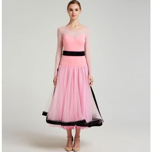 Ballroom Dance Competition Dresses Women Elegant Standard Dance Waltz Tango Foxtrot Performance Clothing Customized Wear DC3595