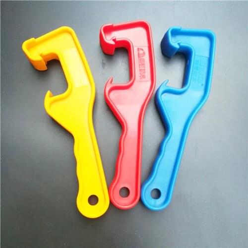 1Pcs Bottles ABS Plastic Gallon Honey Bucket Pail Paint Barrel Lid Can Opener Opening Tools For Home Office Brew Beer Supplier