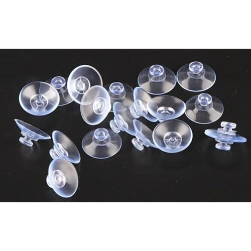 10pcs Aquarium Sucker Suction Cup Holder Fish Tank Air Pump Airline Tube Transparent Suction Air Pump Aquatic Supplies