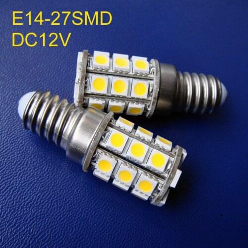 5050 3 chips 12V E14 led lights,E14 led 12Vdc lamps ,E14 DC12V led bulbs (free shipping 2pcs/lot)