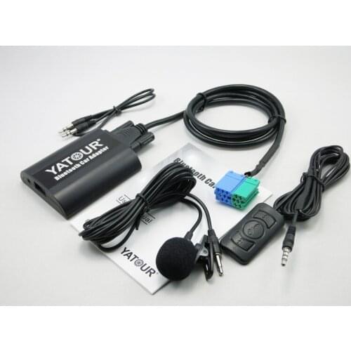 Yatour Bluetooth Hands Free Adapter Music for Porsche Benz Cascade /Pro Traffic/Grand Prix/Indianapolis/ DTM/Mexico Becker Radio