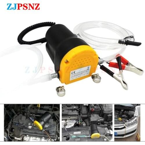 12V 24V Car Oil Extractor Transfer Pump 60W Extractor Transfer Engine Suction Pump And Tubes For Electric Car Boat Motorcycles