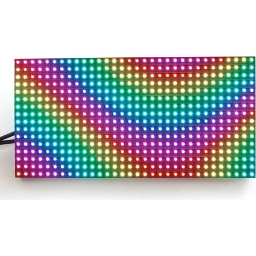 Free shipping DIY RGB color LED display 18 pcs P10 indoor Full Color Led Module (320*160mm)+ RGB led controller+2pc power supply