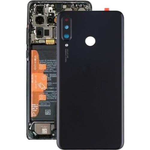 IPartsBuy for Huawei P30 Lite Original Battery Back Cover with Camera Lens (48MP)