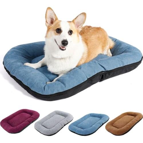Pet Cushion Mat,Removable and Washable Dog Bed Wear-Resistant Bite-Resistant Dog Mat,Cat and Dog Universal Nest Mat Pet Bed